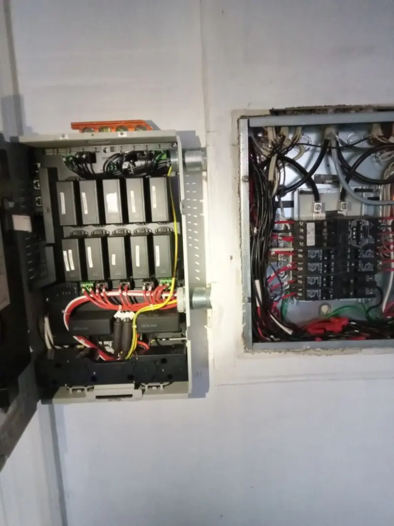 Electrical panel upgrade completed for Commercial Electrician Services in Port Washington North